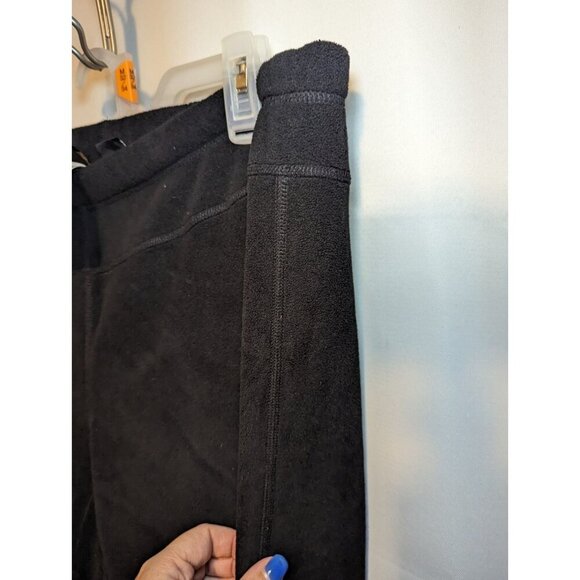 Mountain Hardwear Women's Size Medium Fleece Lined Black Drawstring Sweatpants - Picture 8 of 16